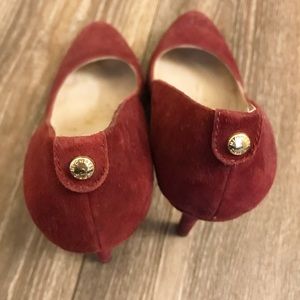 Red Michael Kors pumps